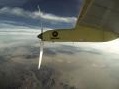 Trasporti: Solar Impulse, prima tappa raggiunta per l'aereo 'solare' - Costruito in fibra di carbonio e alimentato tramite 12mila celle fotovoltaiche, ha volato da San Francisco a Phoenix per 18 ore anche di notte 
