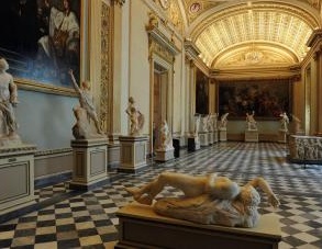 Nuovi Uffizi di Firenze, il restauro della Sala della Niobe