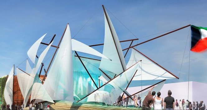 Expo 2015, il padiglione del Kuwait tra acqua e deserto Expo 2015, il padiglione del Kuwait tra acqua e deserto
